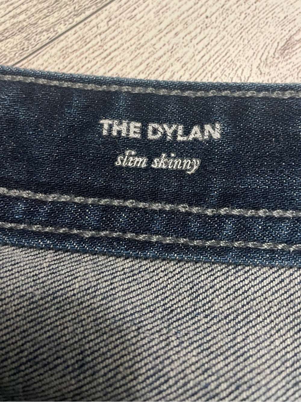 AG Adriano Goldshmeid Dylan Slim Skinny Med/dark wash Blue Jeans Size 36/32 $198 - Picture 5 of 10